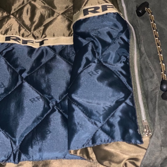 RAINFOREST RTF Suede Jacket with Removable Down Filled Liner - Picture 4 of 12